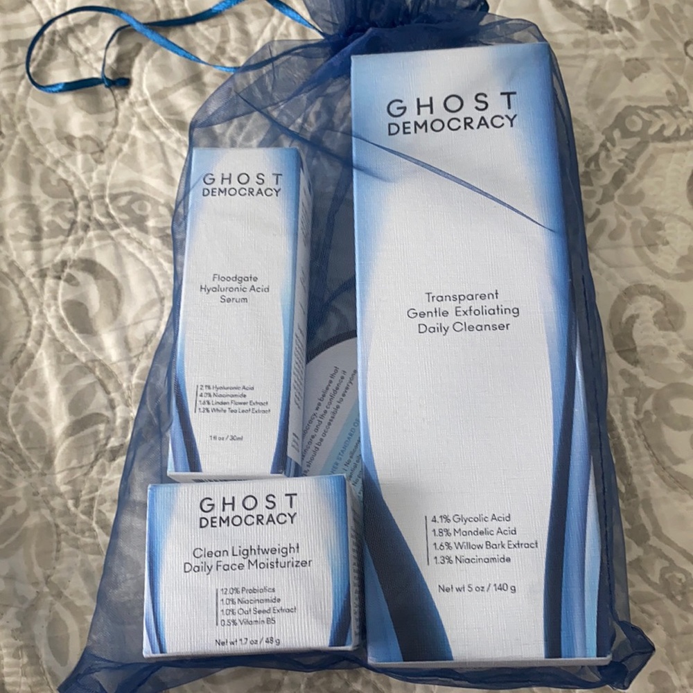 Ghost Democracy high end skincare full set